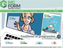 Tablet Screenshot of mgformra.org